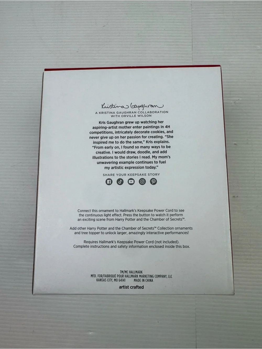 2024 Hallmark Ron Weasley And Hermione Granger Harry Potter Magic Ornament NIB